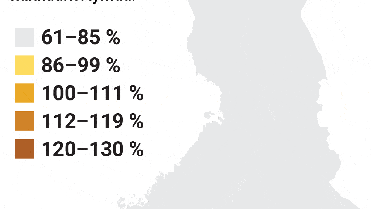 Kestävien hakkuiden ylitykset vuosina 2015–2018
