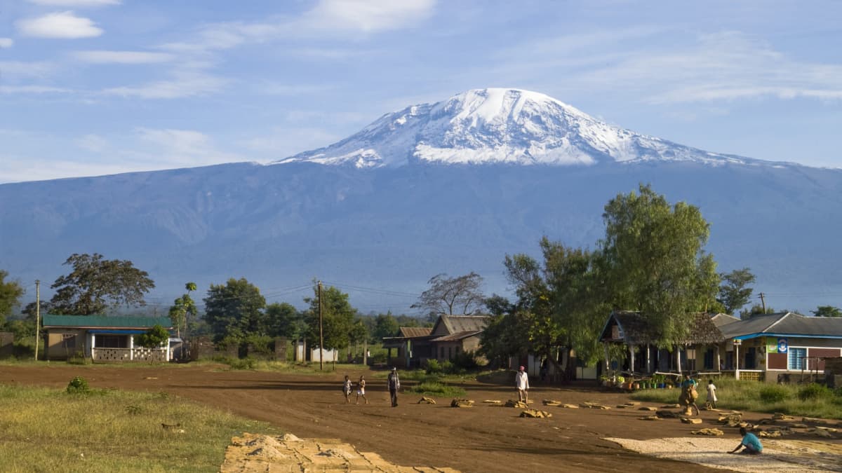 Kilimanjaro-vuori Tansaniassa