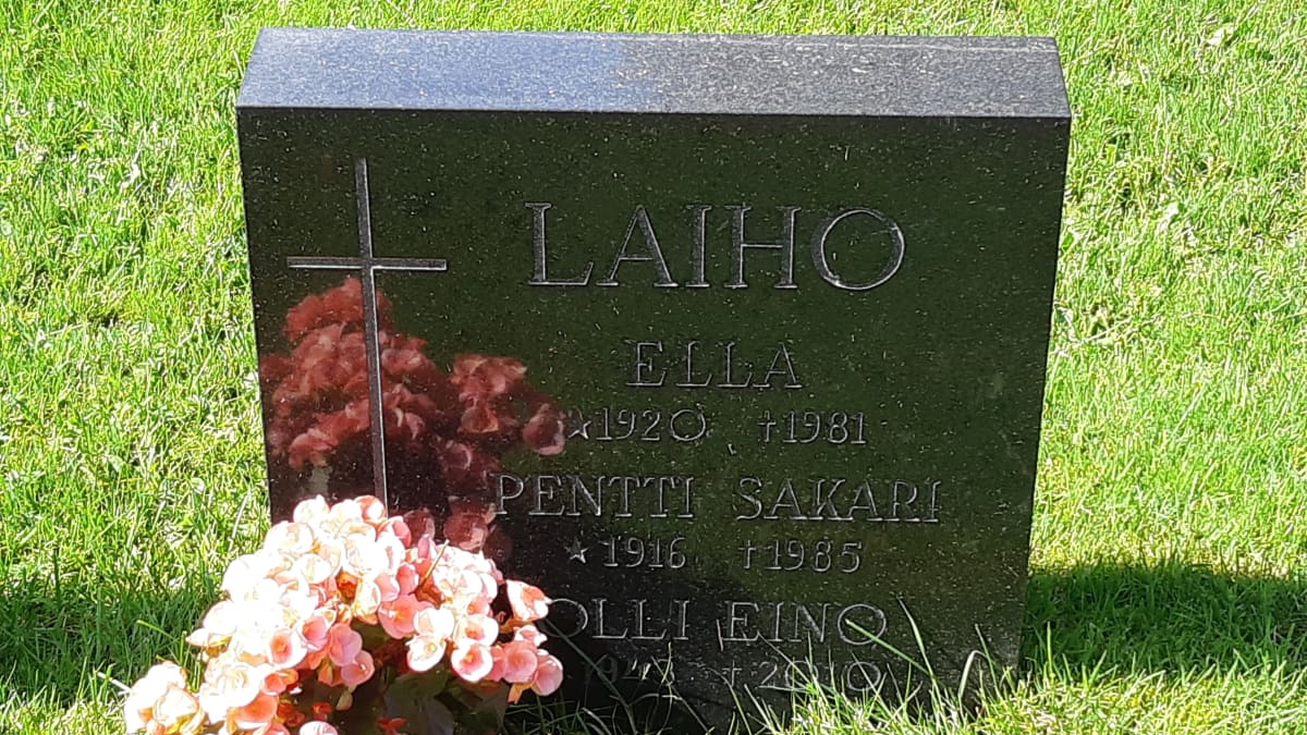 Olli Laihon hauta