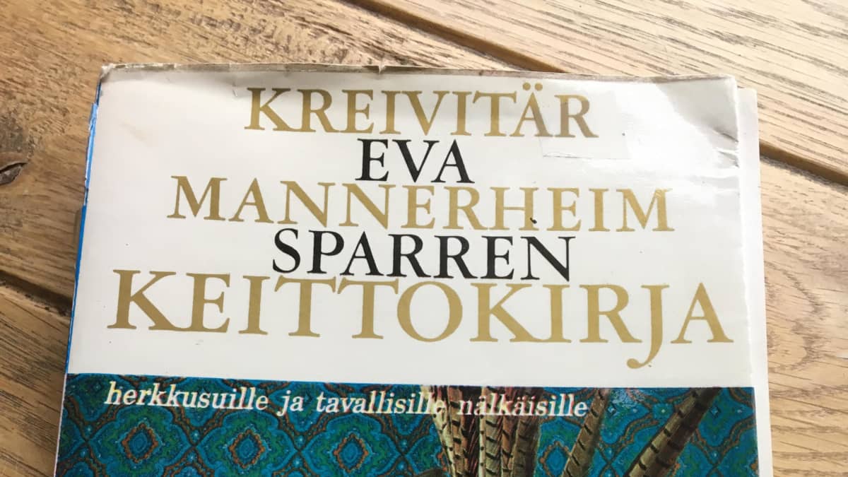 Kreivitär Eva Mannerheim-Sparren keittokirja. 