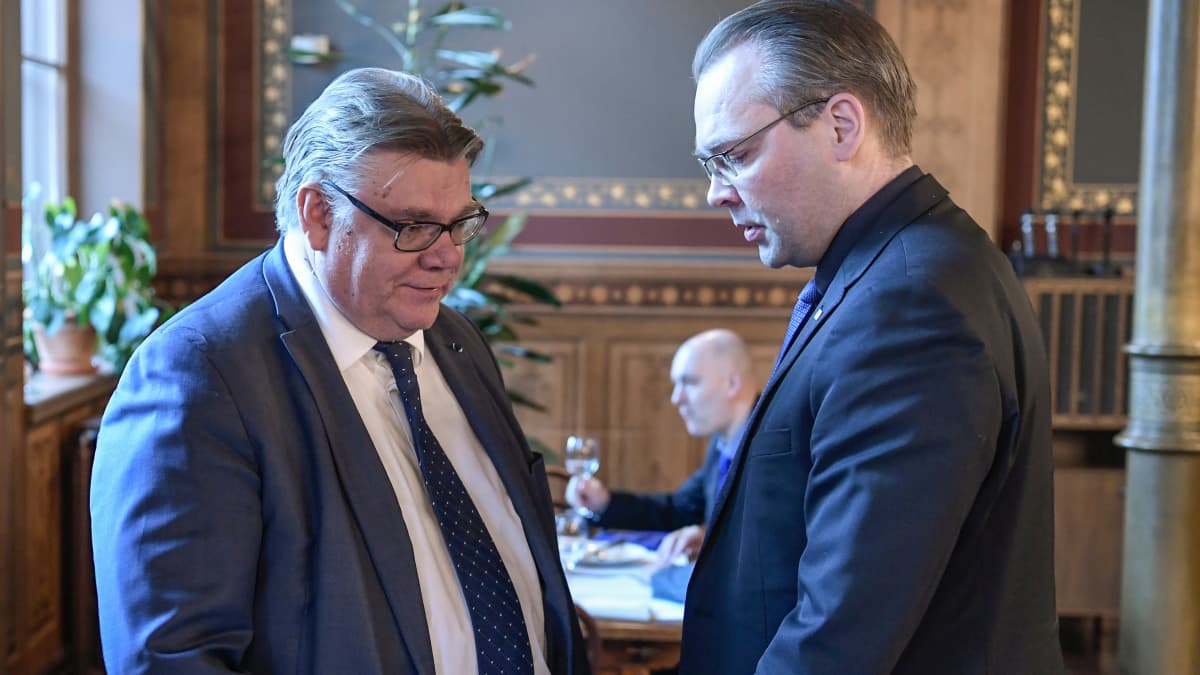Timo Soini ja Jussi Niinistö