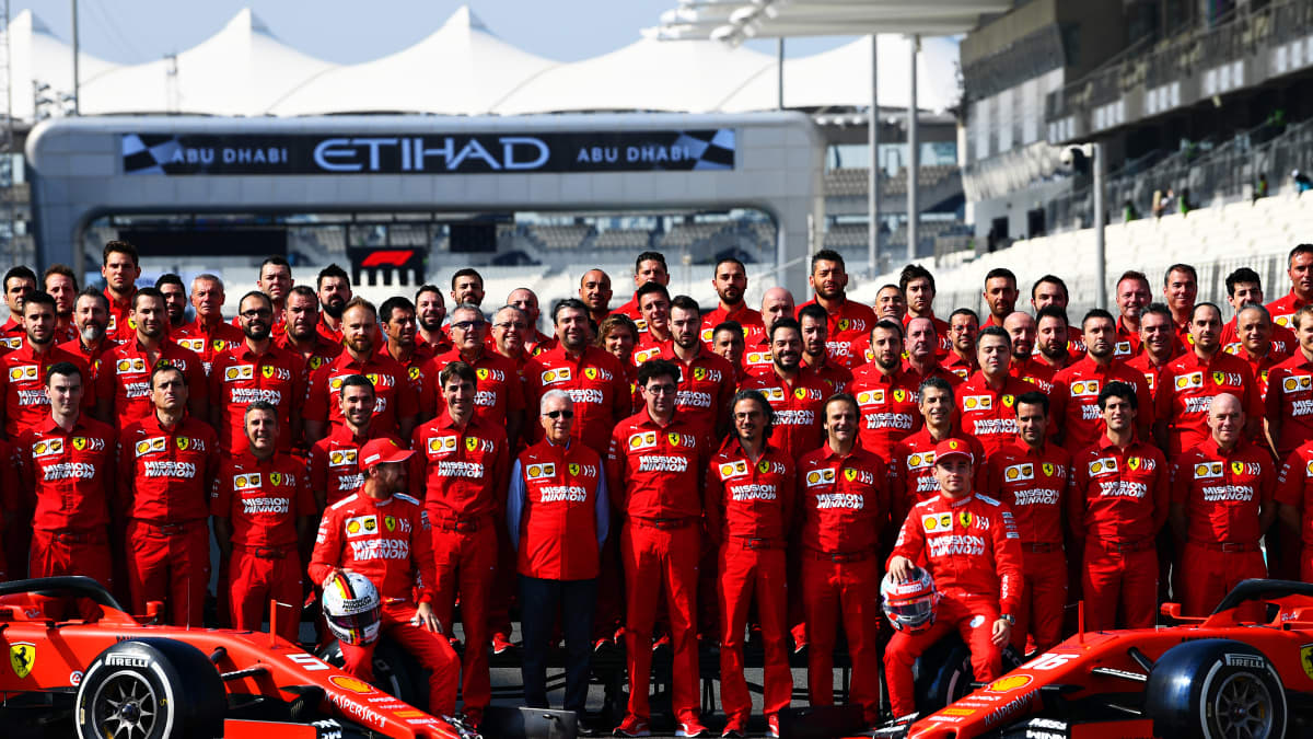 Ferrarin F1 tiimi 2019