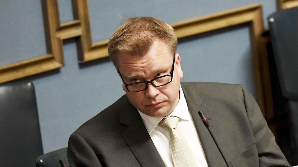 Puolustusministeri Antti Kaikkonen.