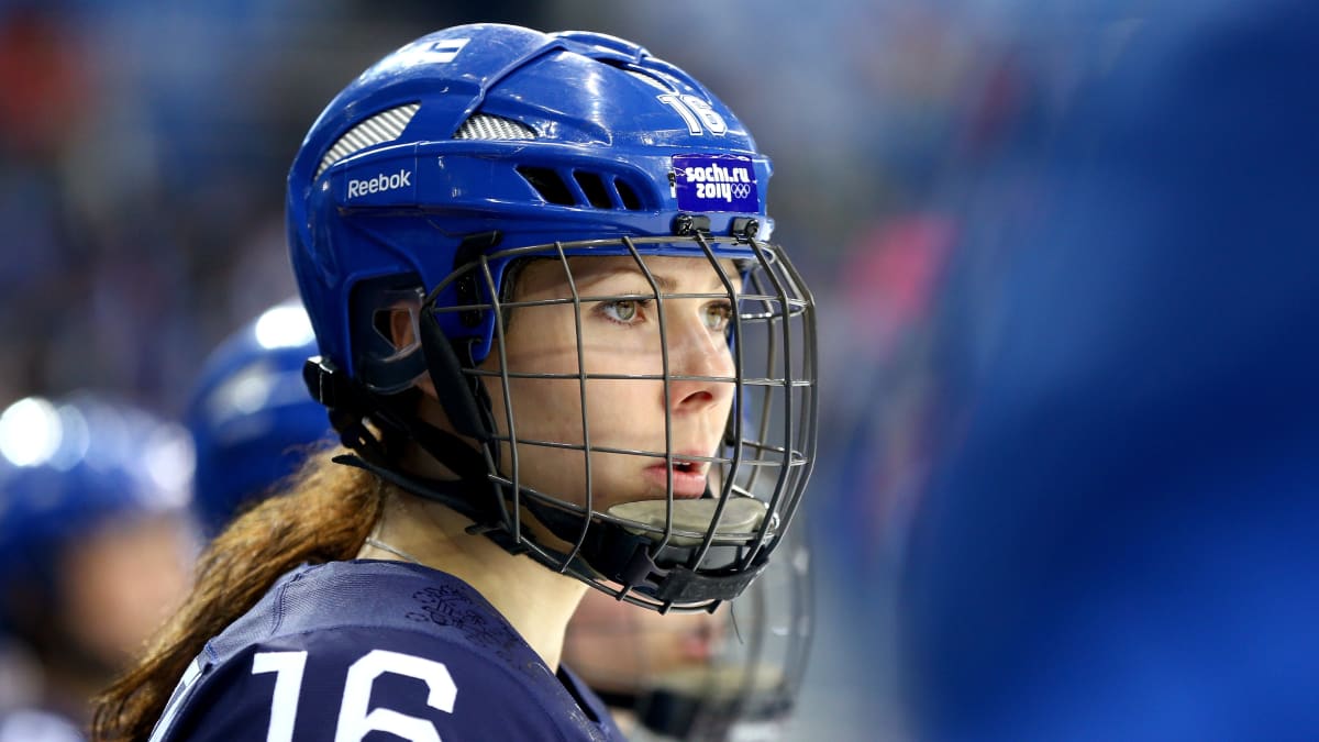 Vilma Tanskanen Sotshin olympialaisissa 2014.
