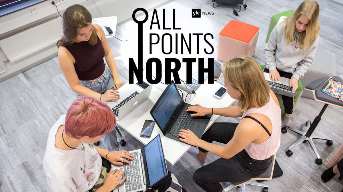 All Points North podcast logo
