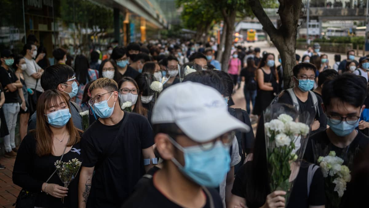 Hongkong protesti 15.6.2020
