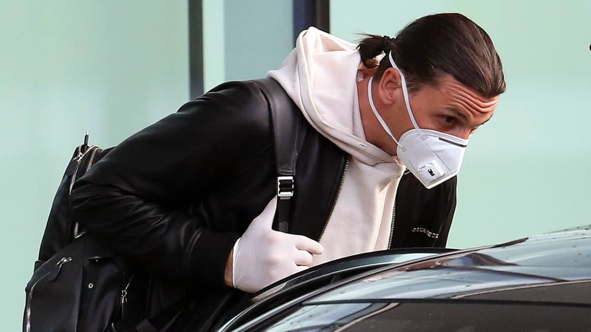 Zlatan Ibrahimovic palasi Italiaan
