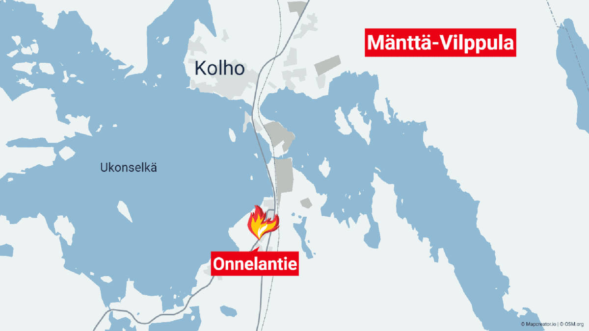 Mänttä-Vilppulassa tulipalo ehti levitä omakotitalon välipohjaan | Yle  Uutiset
