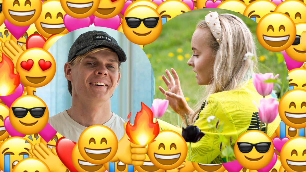 Herbalisti eli Juuso Karikuusi  ja Mmiisas eli Miisa Rotola-Pukkila.