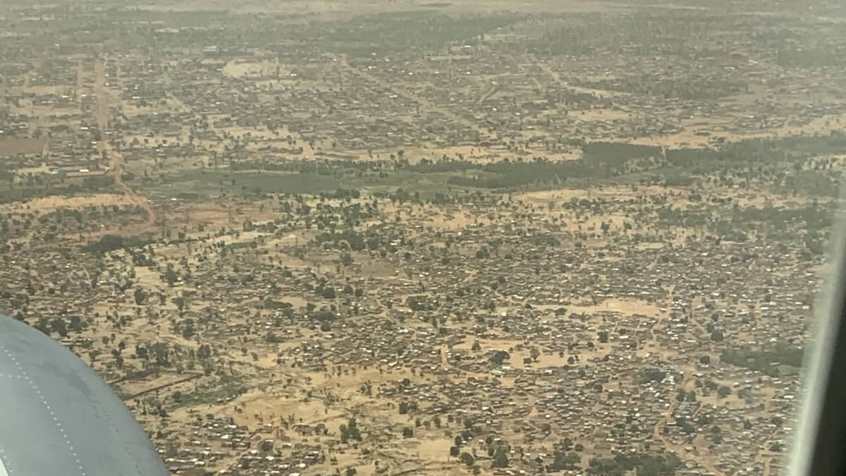 Ilmakuva Burkina Fasosta