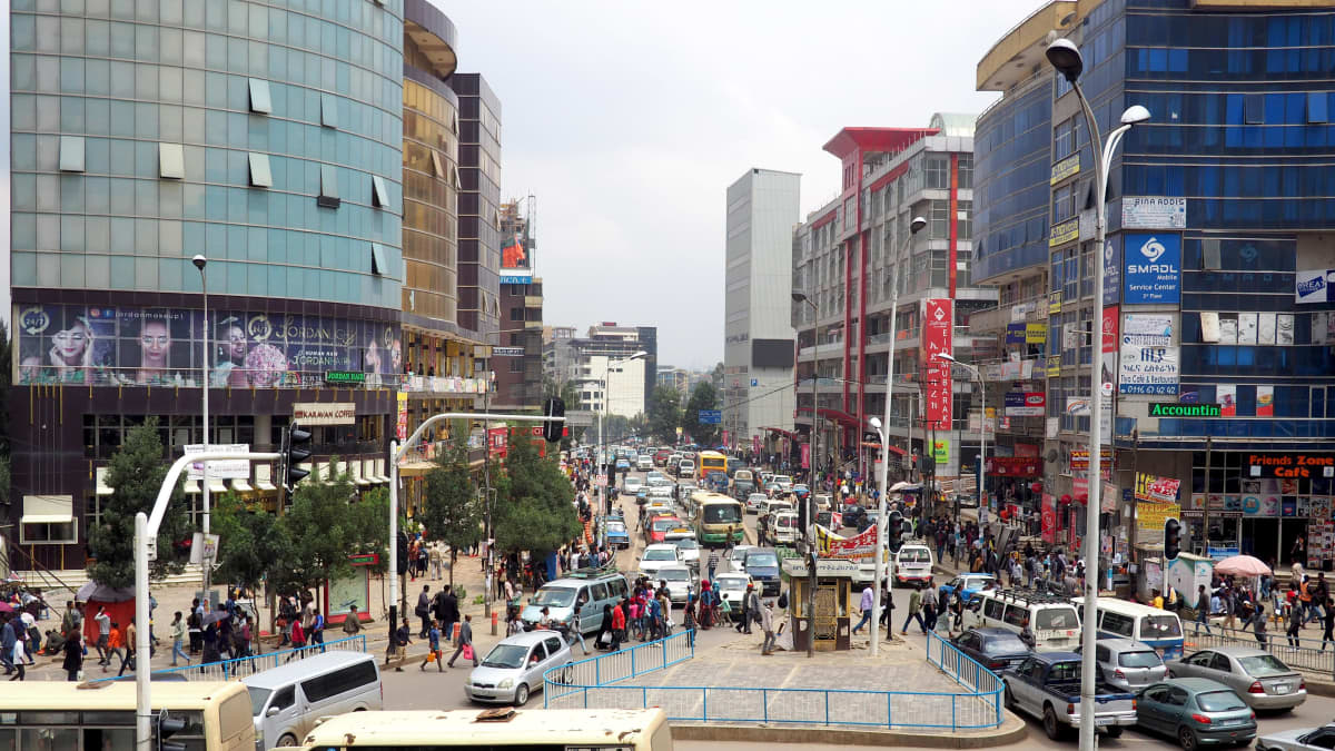 Etiopian pääkaupunki Addis Abeba