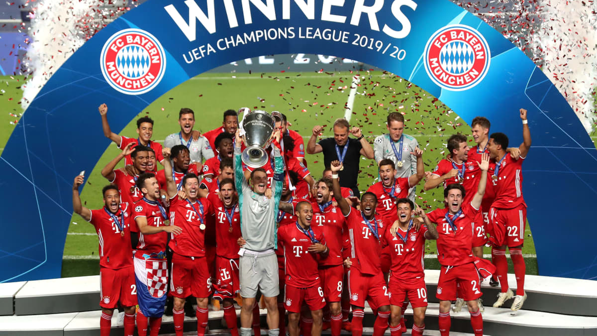 Bayern München pääsi nostamaan Mestarien liigan mestaruuspokaalia.
