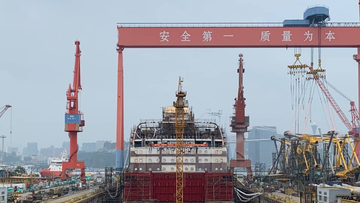 Viking Glory on ensimmäinen Viking Linen Kiinassa rakennuttama alus.