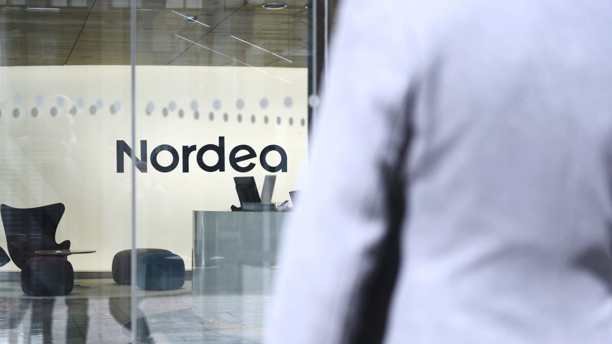 Kuvassa on Nordea-pankin logo.