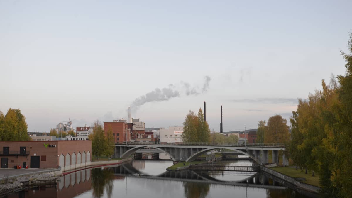 Äänekosken biotuotetehdas 1.10.2020. 