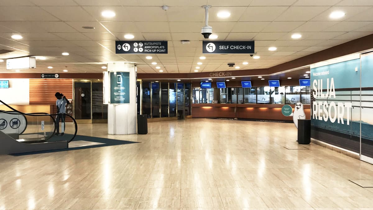 Silja Linen terminaali Turussa.