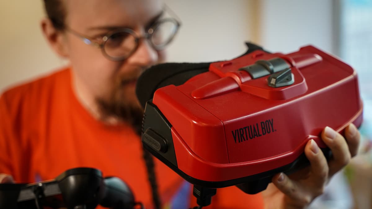 Virtual Boy, konsoli, pelaaminen
