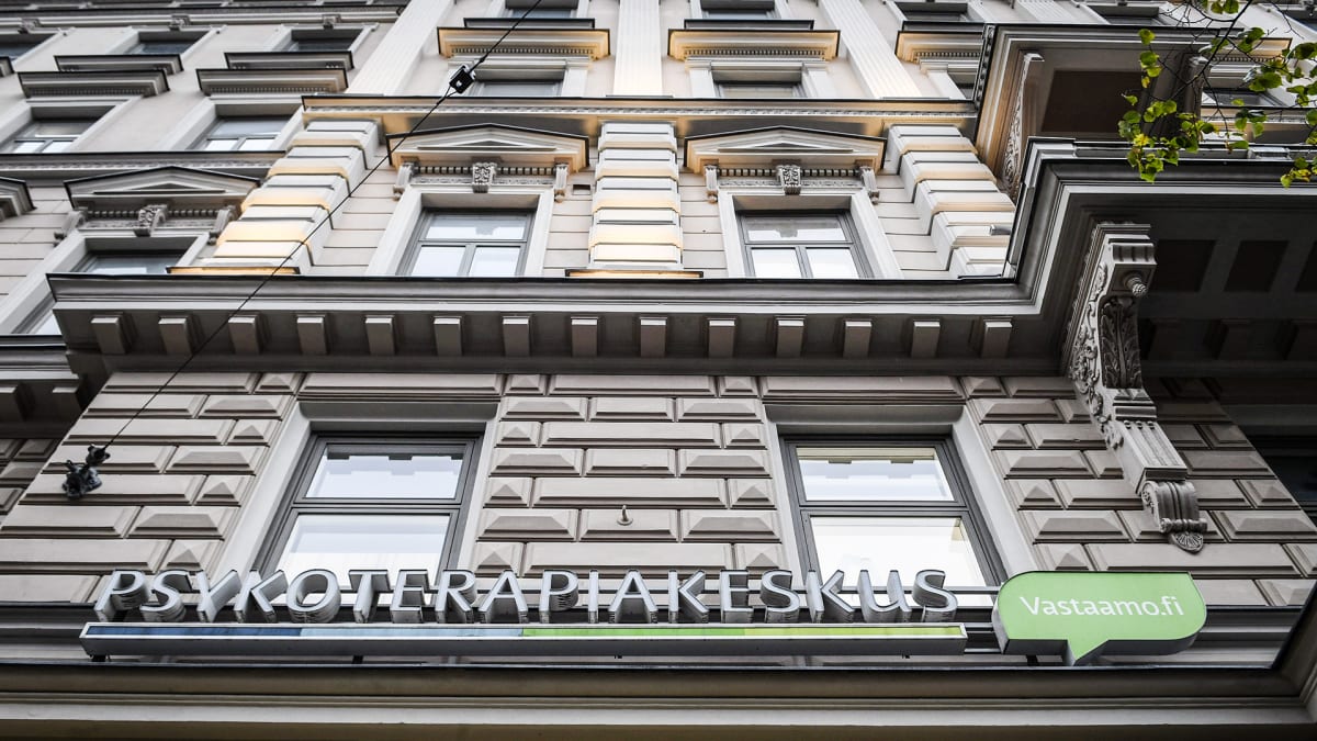 Psykoterapiakeskus Vastaamo Helsingissä.