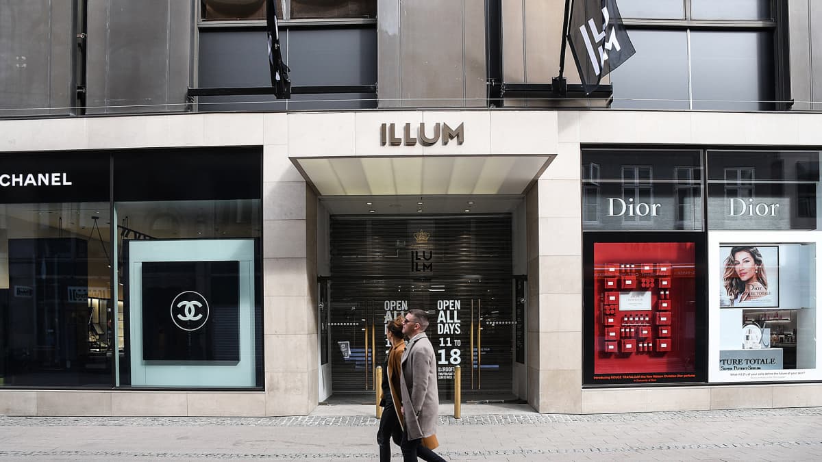 Kööpenhaminassa toimiva Illum tavaratalo.