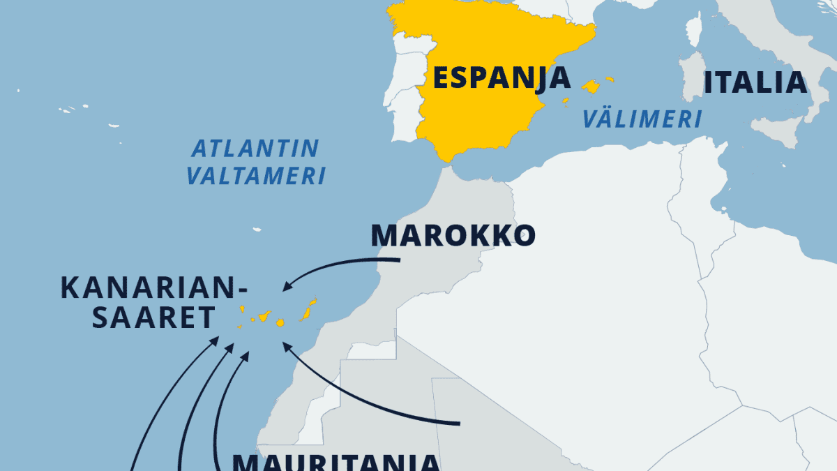 Yle Kanarialla: Edes hengenvaarallinen Atlantti ei estä siirtolaisia  pyrkimästä saarille – Espanja yrittää piilotella ongelmaa