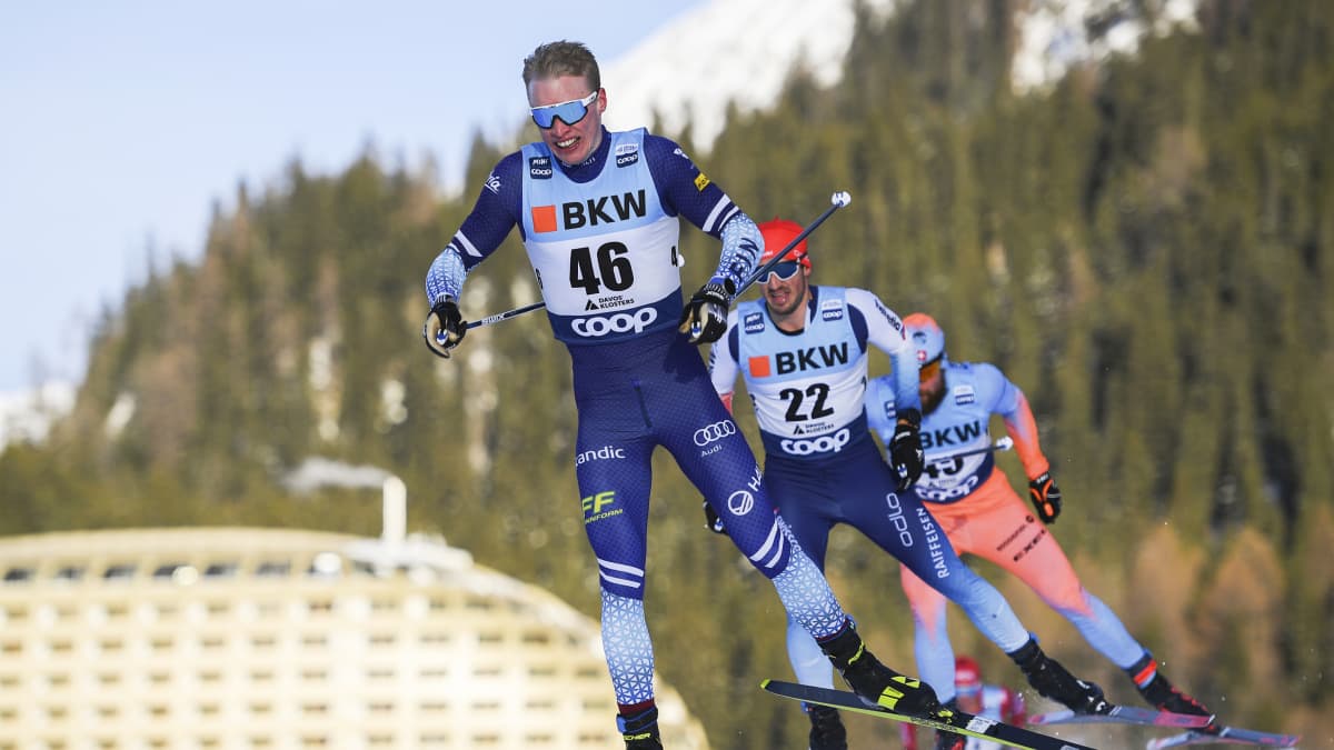 Iivo Niskanen hiihti viime vuonna Davosissa yhden parhaista kisoistaan vapaalla hiihtotavalla, kun hän sijoittui neljänneksi 15 kilometrin väliaikalähdössä.