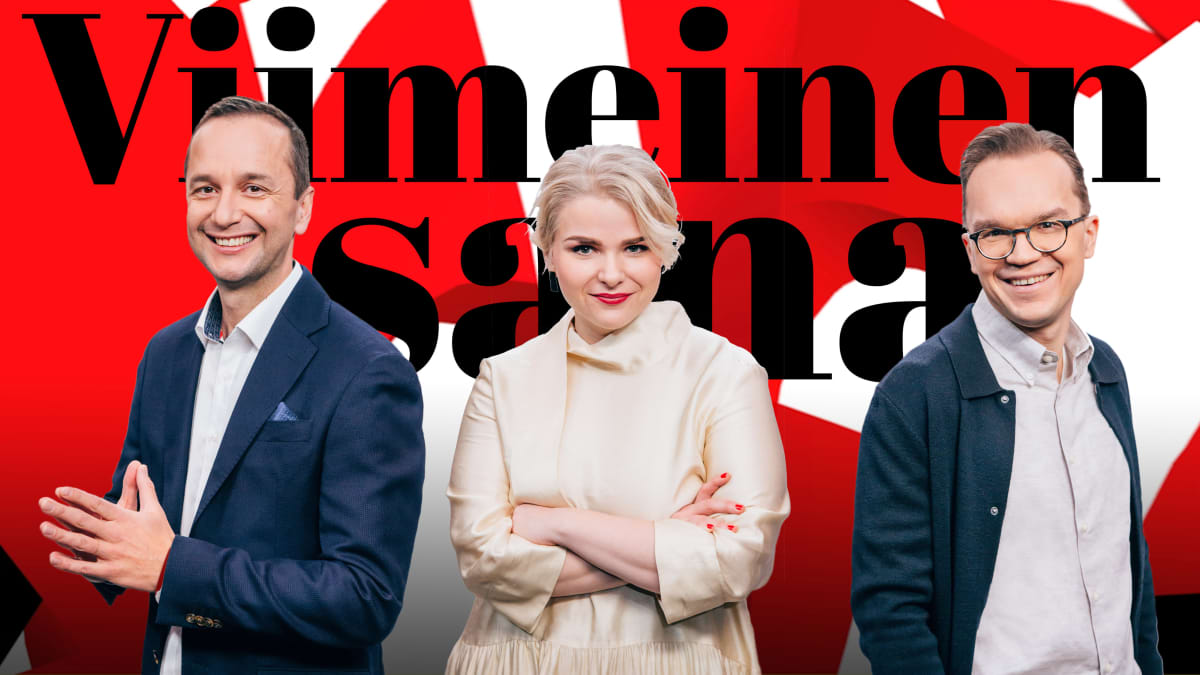 Viimeinen sana -ohjelman pressikuva vuodelta 2020.