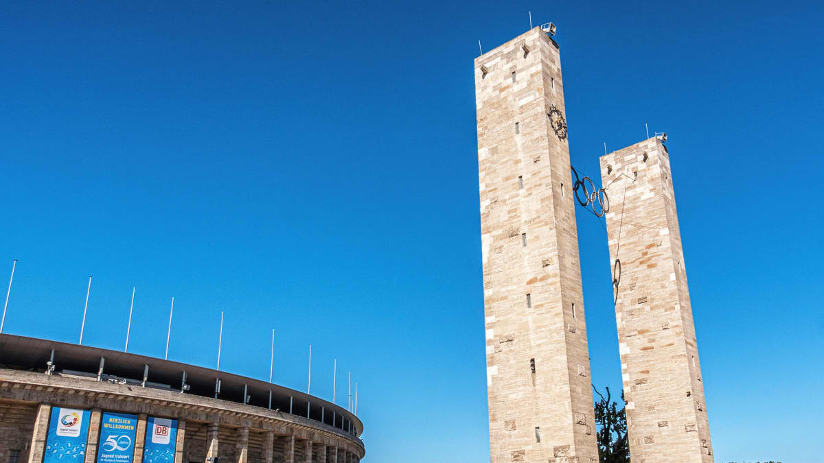 Berliinin olympiastadionin portti
