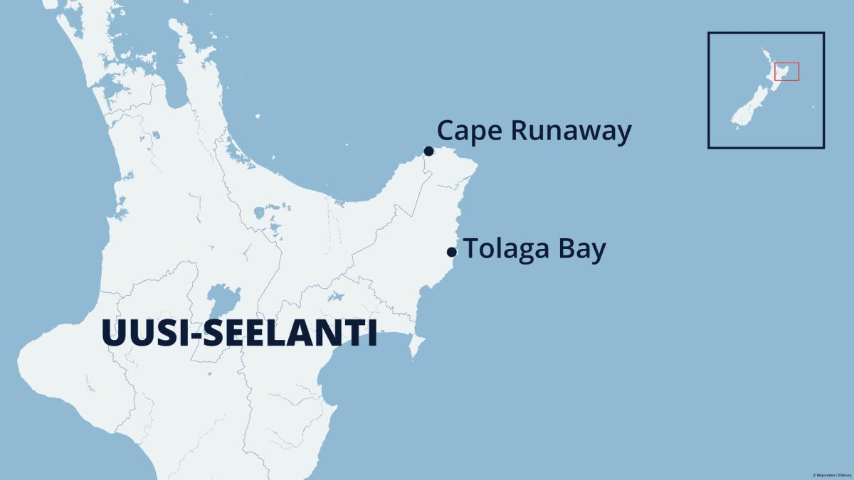 Uusi-Seelati tsunamivaroituskartta