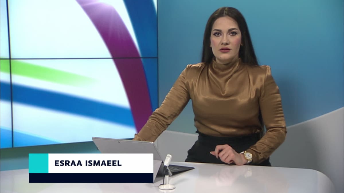 uutistenlukija Esraa Ismaeel