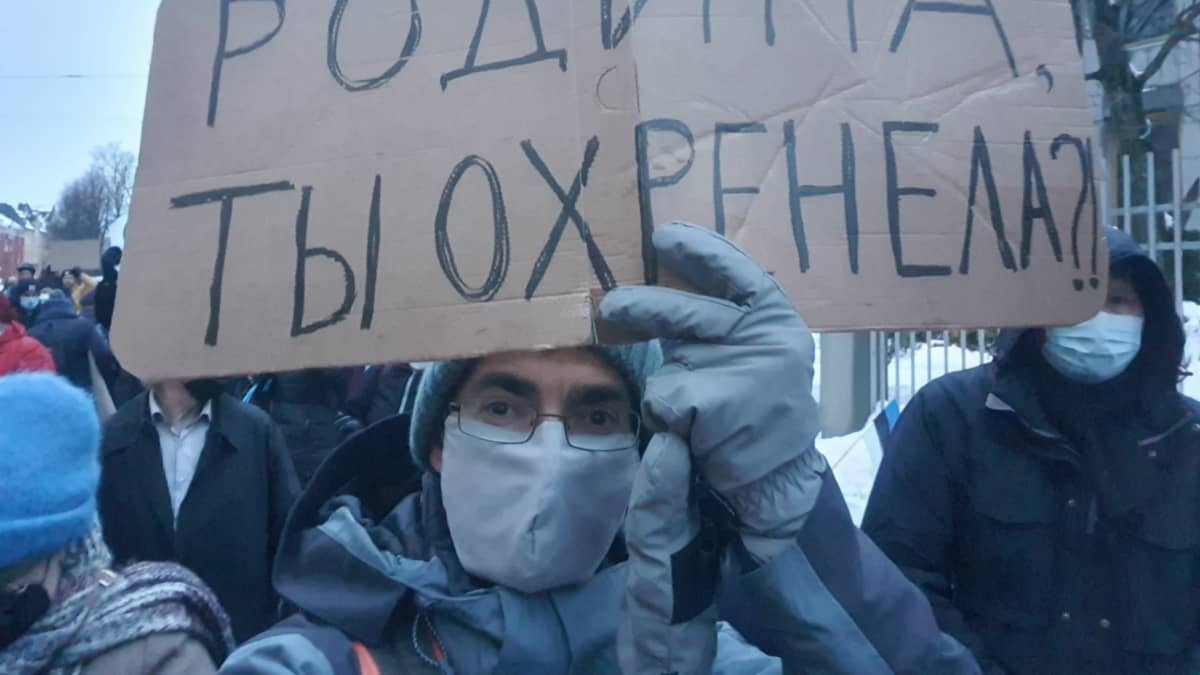 helsinki ukraina tukimielenosoitus venäjän lähetystö