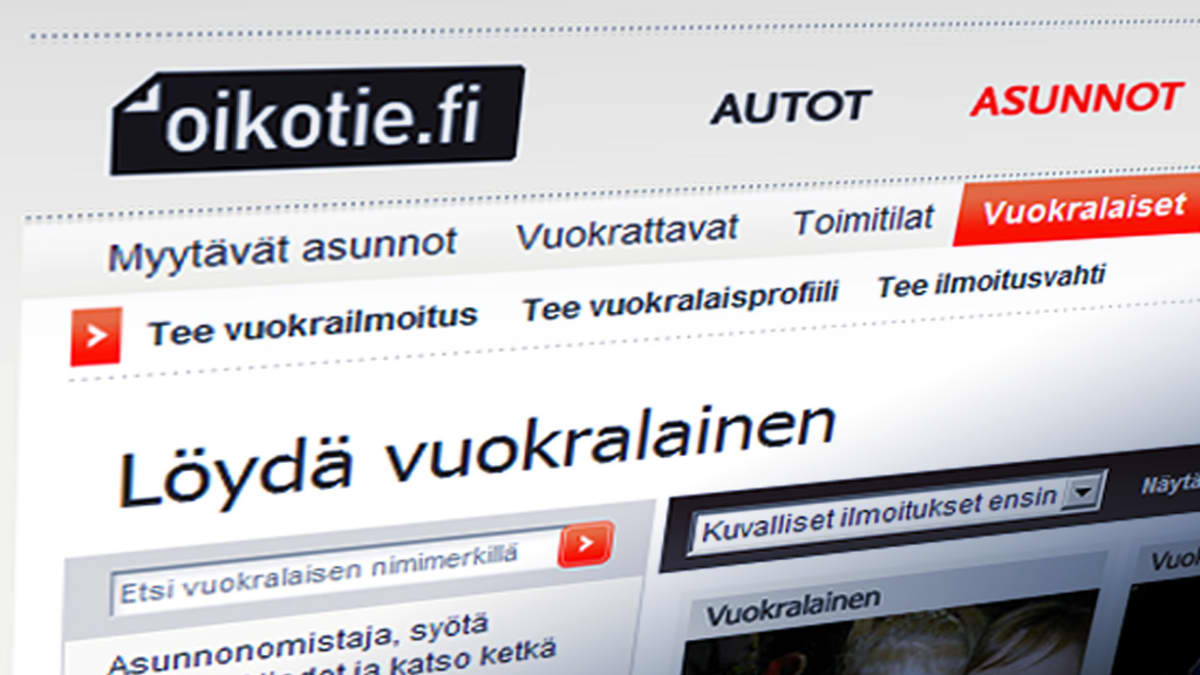 Oikotien nettisivut