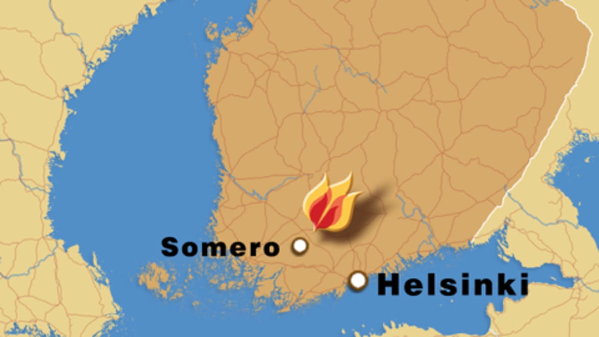 Somerolla paloi vanha sikala - Asukkaita varoitettiin myrkkykaasuista | Yle  Uutiset