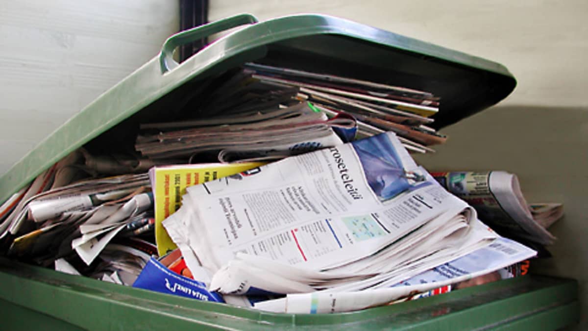 Paperinkeräys Oy vastustaa paperinkeräystä yksityisten pihoilta | Yle  Uutiset