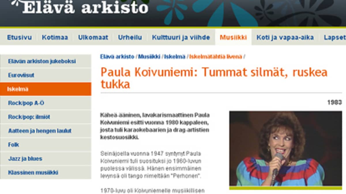 YLEn Elävä arkisto