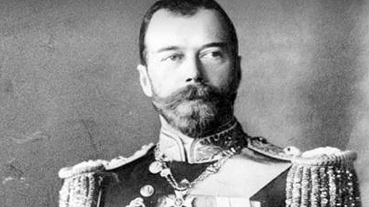 Venäjän tsaari Nikolai II.