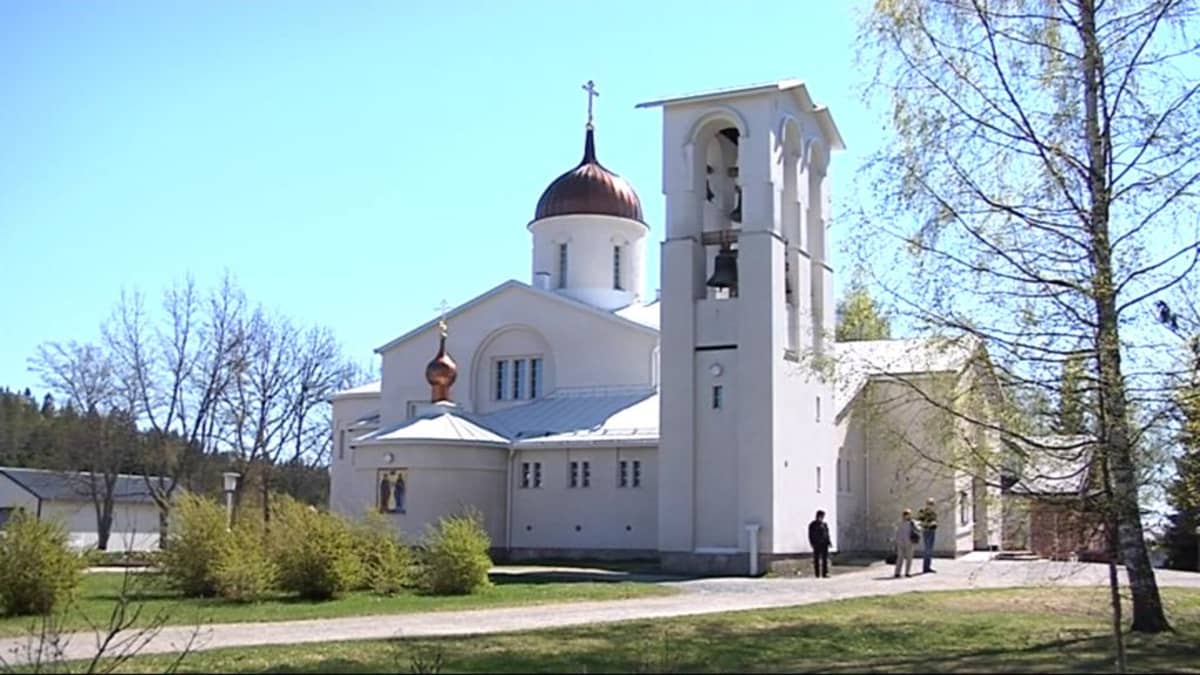 Uuden Valamon luostarin kirkko.