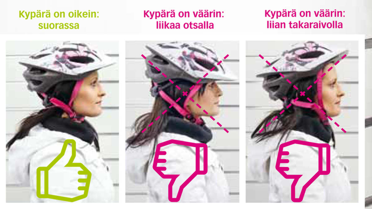 Jabeth Wilson let down Expect it Vain joka kolmas käyttää pyöräilykypärää | Yle Uutiset