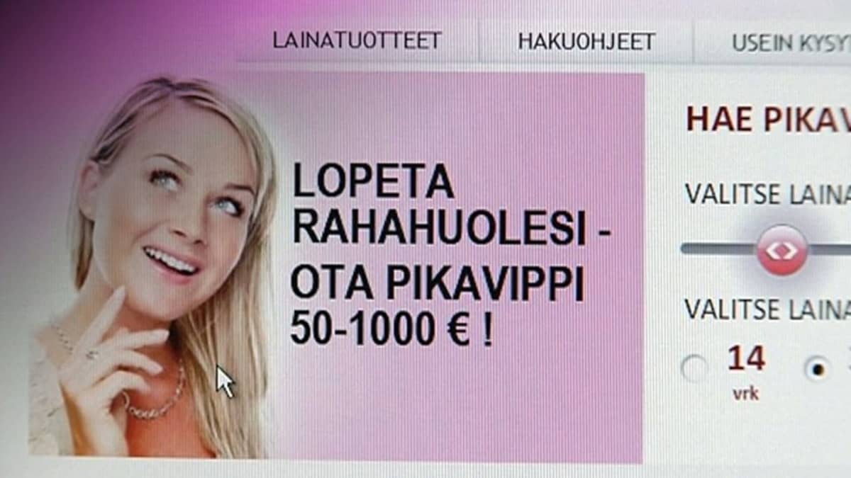 AL: Pikavippifirmat toimivat kuin rahantekokoneet | Yle Uutiset