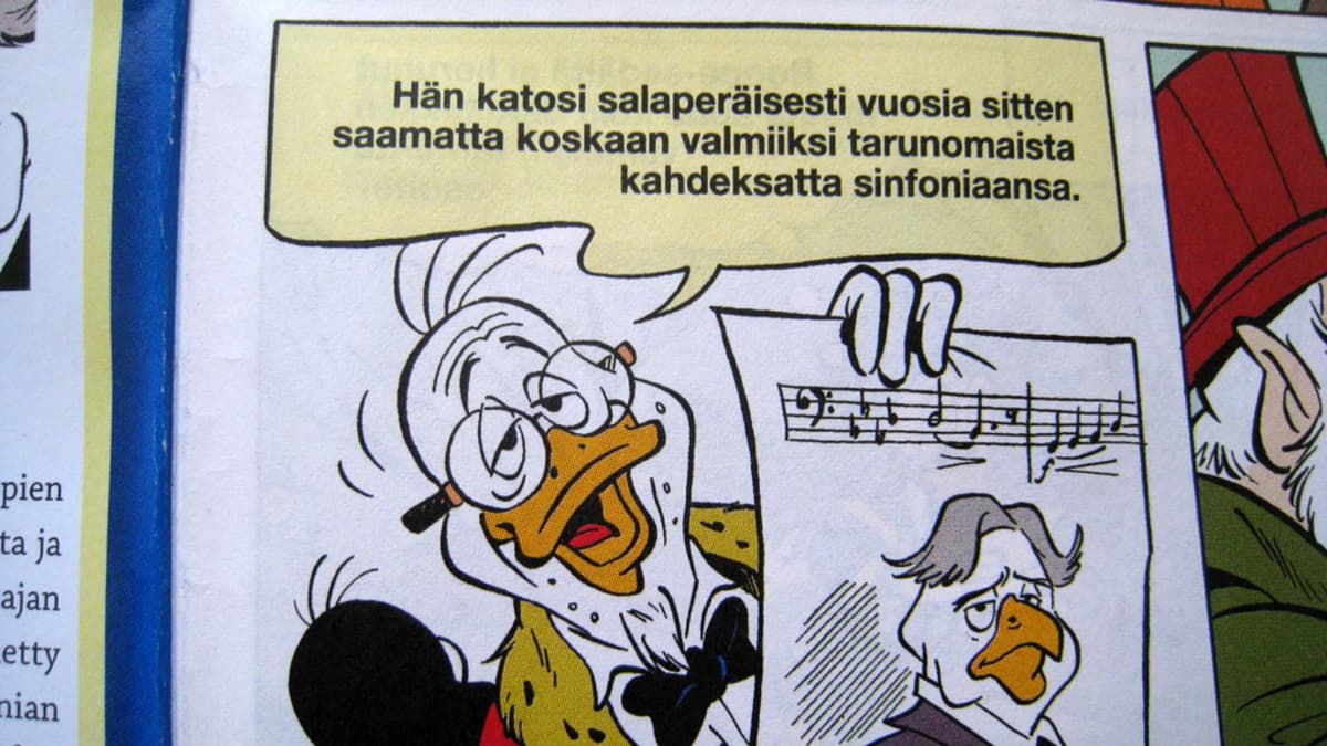 Ruutu Aku Ankka -lehdestä