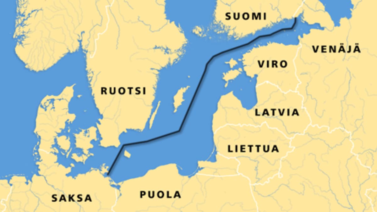 Itämeren kaasuputken lupakierros pahasti myöhässä | Yle Uutiset