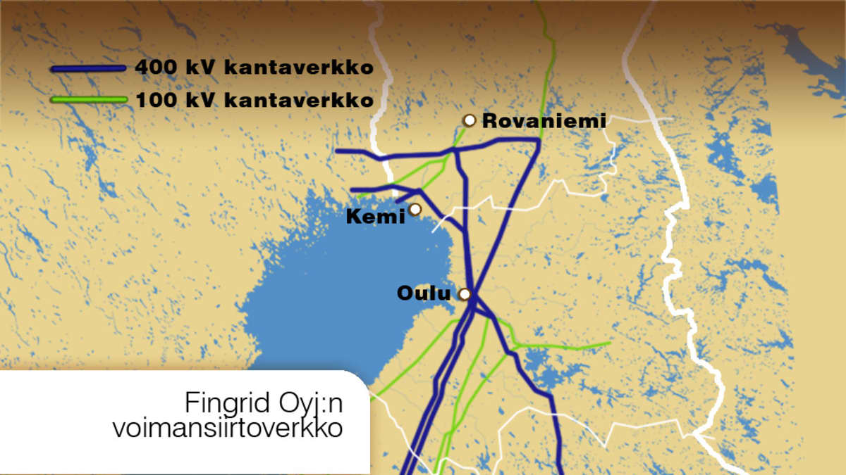 Fingrid rakentaa kantaverkkoja Pohjoiseen | Yle Uutiset
