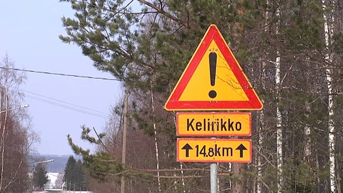 Varoitusmerkki siirtää vastuun kuljettajalle | Yle Uutiset