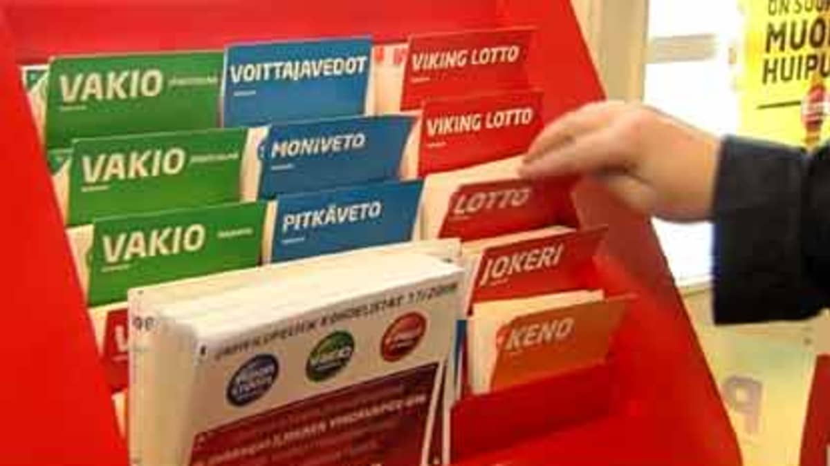 Lottokuponkeja.
