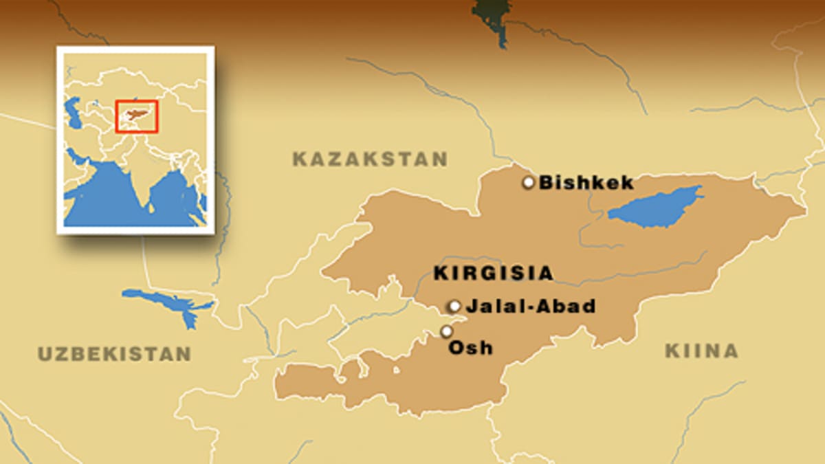 Kymmenet tuhannet pakenevat Kirgisiasta | Yle Uutiset
