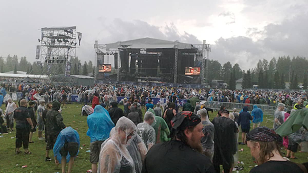 Injuries at Sudden Storm at Pori Music Festival | News | Yle Uutiset