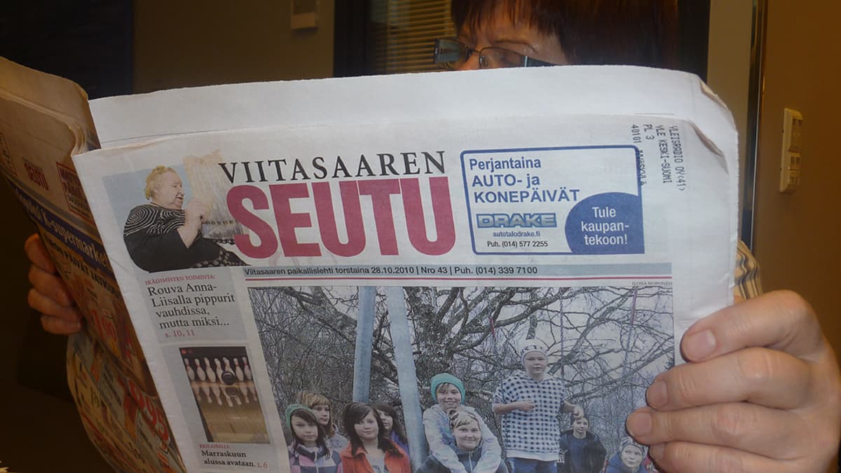 Viitasaaren Seutu maan paras paikallislehti | Yle Uutiset