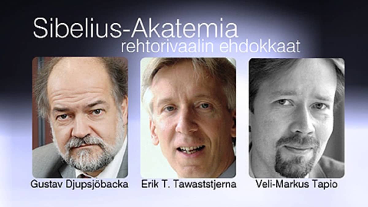 Sibelius-Akatemia joutunee valitsemaan rehtorinsa kahdesti tänä vuonna |  Yle Uutiset
