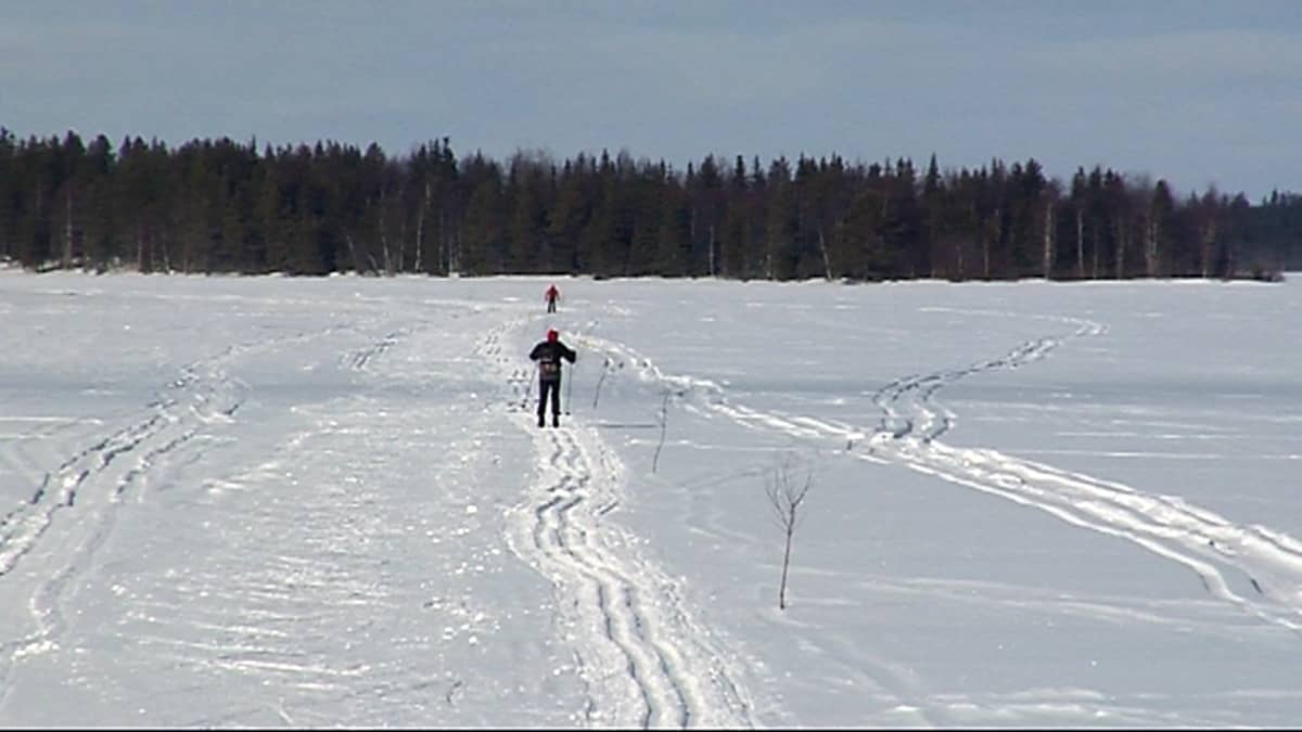 Suomen halki hiihtävät edenneet puolimatkaan | Yle Uutiset