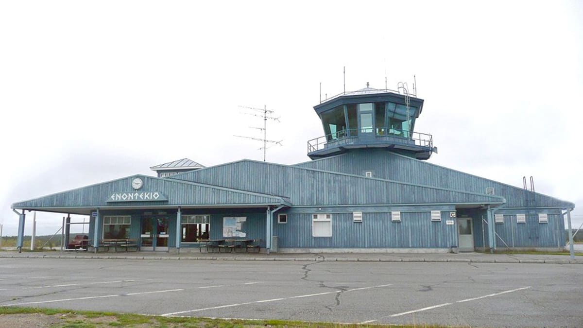 Enontekiö-Kautokeinon lentoasema Enontekiön Hetassa