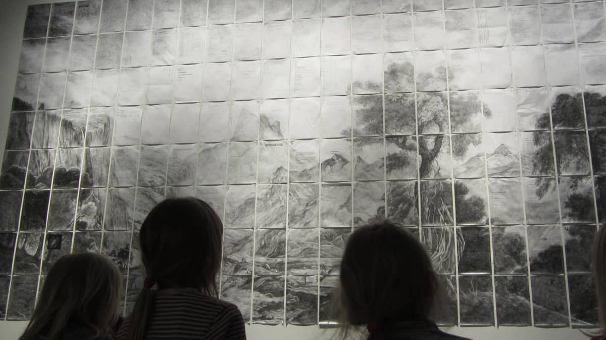 lapset taide taidemuseo